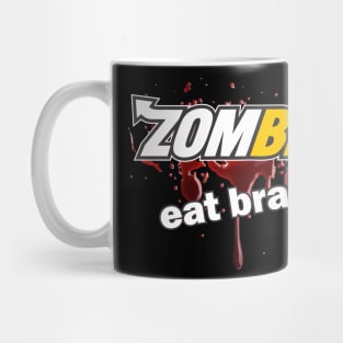 Zombie Eat Brains Mug